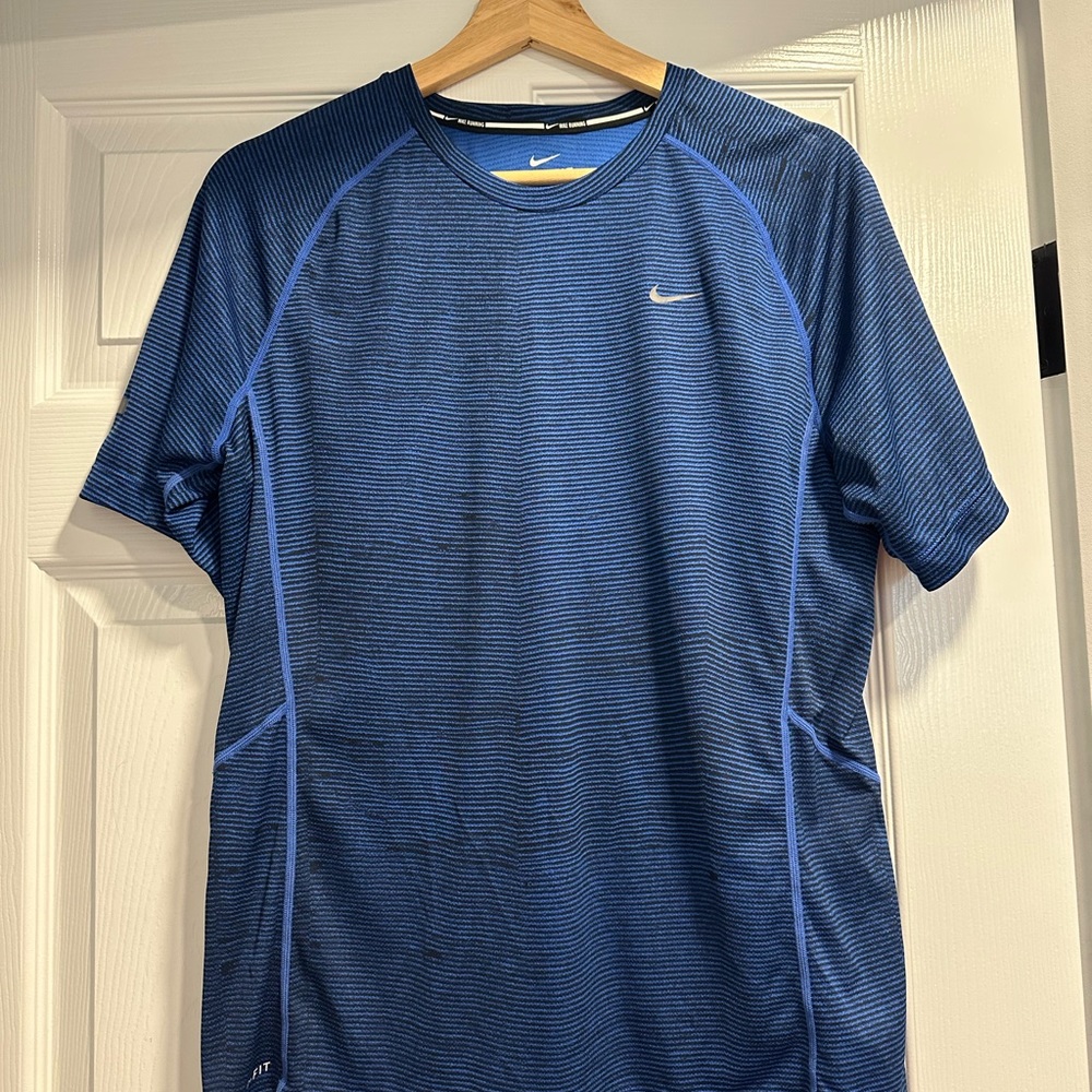 Blue Nike Short Sleeve